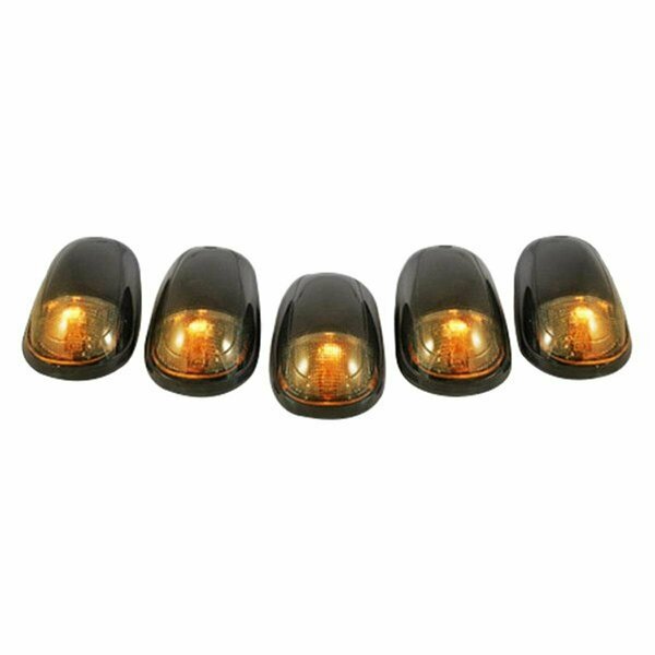 Complete Athlete Lights Smoke Lens Black Base Amber LED Bulbs  for 2003-2014 Ram 2500HD & 3500HD 5 Piece CO2622514